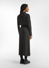 SOFT TOUCH LONG DRESS - BLACK - BLACK | DEHA