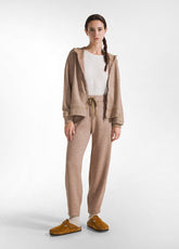 LUREX CARROT-FIT PANTS - BROWN - HAZELNUT | DEHA