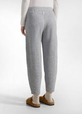 LUREX CARROT-FIT PANTS - GREY - GREY MELANGE | DEHA