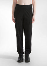 PANTALONE IN FELPA DI COTONE ORGANICO NERO - BLACK | DEHA