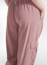 CORDUROY CARGO PANTS - PINK - MISTY ROSE | DEHA