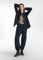 CORDUROY CARGO PANTS - BLUE - Cargo pants | DEHA