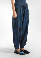 PANTALONE JOGGER STAMPATO OTHER - PAINTED BLUE | DEHA