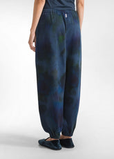 PANTALONE JOGGER STAMPATO OTHER - PAINTED BLUE | DEHA