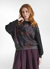 GRAPHIC COMFY SWEATSHIRT - BLACK - Tinto in Capo | DEHA