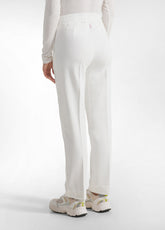 PANTALONE DRITTO IN GABARDINE DI MODAL BIANCO - MILK WHITE | DEHA