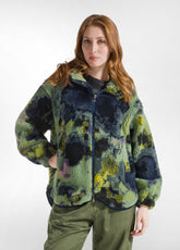 ALLOVER TEDDY JACKET - MULTICOLOR - Jackets & Vests | DEHA