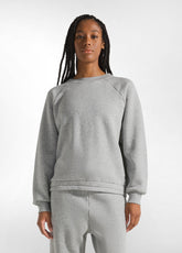 ELASTICATED BOTTOM SWEATSHIRT - GREY - Pulse | DEHA