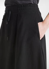 BALLOON LONG SKIRT - BLACK - BLACK | DEHA