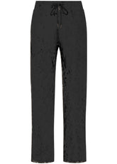 PANTALONE GAMBA DRITTA COTONE E MODAL NERO - All New collection | DEHA