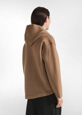 SCUBA FULL-ZIP JACKET - BROWN - GLACE' BROWN | DEHA