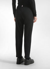 MATELASSE' SLIM-FIT PANTS - BLACK - BLACK | DEHA