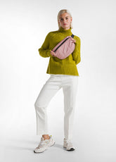 QUILTED BELT BAG - PINK - MISTY ROSE | DEHA