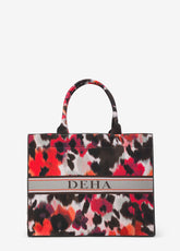 TASCHE SHOPPER - ROT - WATERCOLOR RED | DEHA