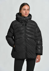 PADDED SPORTY JACKET, BLACK - Jacket - Outlet | DEHA