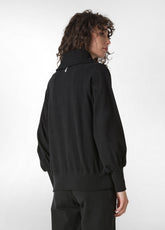 LOUNGE POLAR FLEECE JACKET, BLACK - BLACK | DEHA