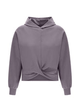 KAPUZENSWEATSHIRT AUS MODAL - LILA - Sweatshirts - Outlet | DEHA