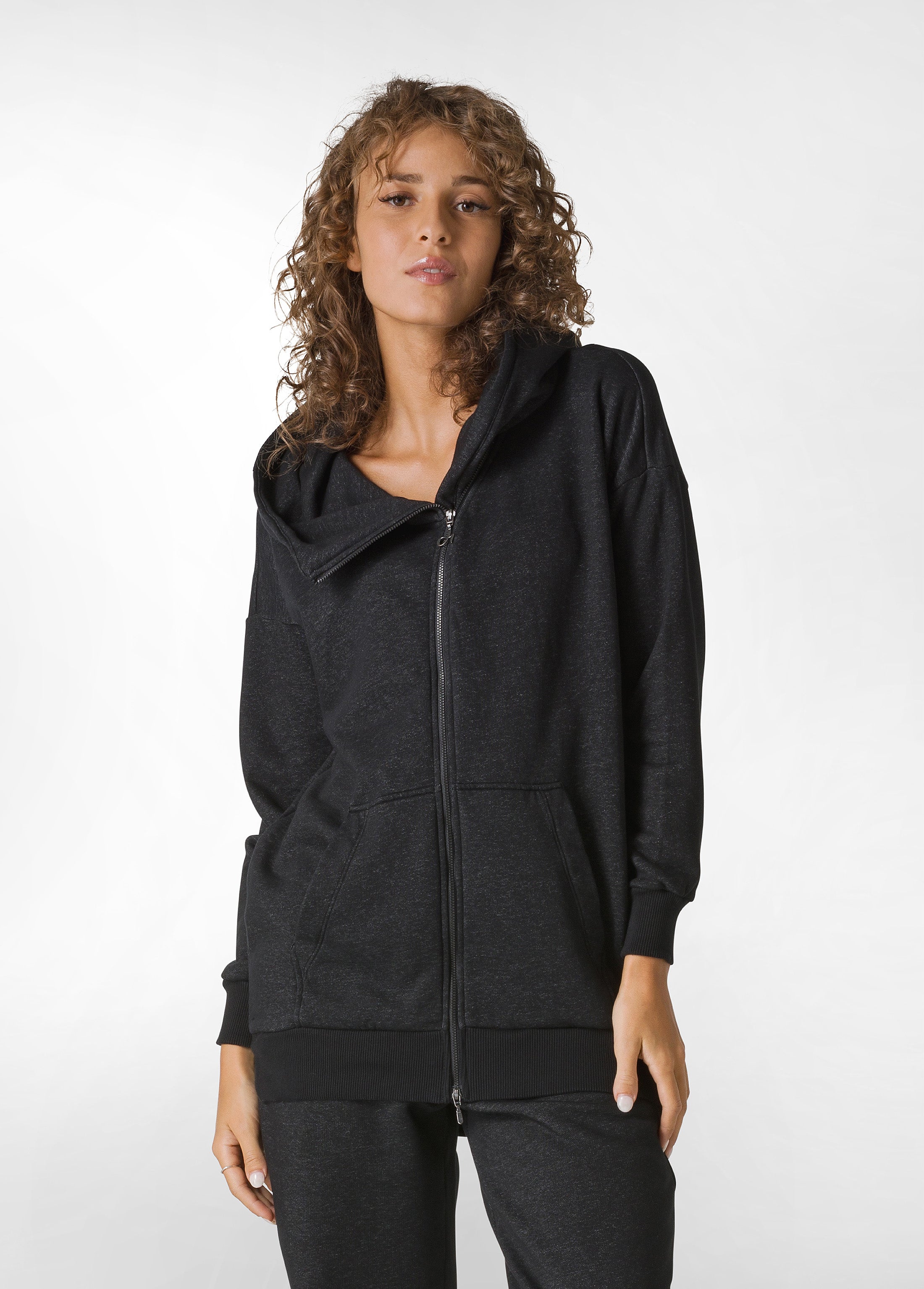 Hoodie with hotsell zipper pouch