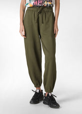 COMFORT SWEATPANTS, GREEN - OLIVE GREEN | DEHA