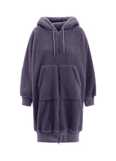 LONG BEAR JACKET - PURPLE - Jacket - Outlet | DEHA