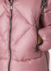 PUFFER DOWN JACKET, PINK - DECO' ROSE | DEHA