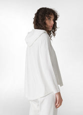 COSY HOODIE, WHITE - MILK WHITE | DEHA