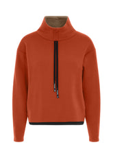 FELPA SCUBA COLLO ALTO ARANCIO - AUTUMN ORANGE | DEHA