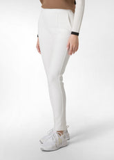 TEXTURED STRAIGHT PANTS, WHITE - MILK WHITE | DEHA