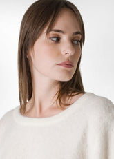 PULLOVER IN ALPACA BIANCO - MILK WHITE | DEHA