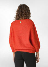 PULLOVER IN ALPACA ARANCIO - AUTUMN ORANGE | DEHA