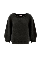 PULLOVER IN ALPACA NERO - BLACK | DEHA