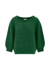 PULLOVER IN ALPACA VERDE - GRASS GREEN | DEHA