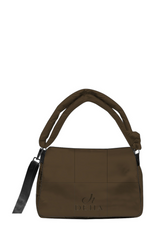 BORSA MINI TRAPUNTATA MARRONE - COFFEE BROWN | DEHA