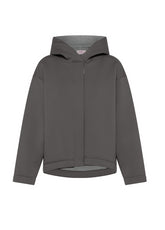 GIACCA IN FELPA SCUBA GRIGIO - Pulse | DEHA