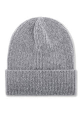 WOOLY HAT - GREY - Warm and Cozy | DEHA