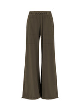 PANTALONE MAGNUM IN JERSEY MARRONE - COFFEE BROWN | DEHA