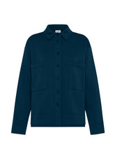 COMFY FLEECE SHIRT - BLUE - Shirts & Blouses | DEHA