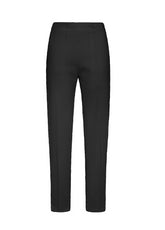 SLIM-FIT-HOSE MIT MATELASSE-EFFEKT - SCHWARZ - BLACK | DEHA