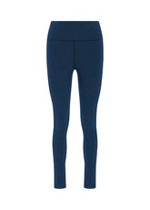 RECYCLED MICROFIBRE LEGGINGS - BLUE - RESTART WITH YOGA | DEHA