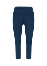 LEGGINS 7/8 AUS STRETCH-JERSEY - BLAU - RESTART WITH YOGA | DEHA