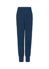 PANTALONE ODALISCA IN VISCOSA BLU - NIGHT BLUE | DEHA