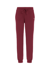 PANTALONE JOGGER CON POLSINO ROSSO - CORDOVAN RED | DEHA