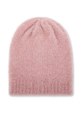 MÜTZE AUS BOUCLE' - PINK - Warm und gemütlich | DEHA