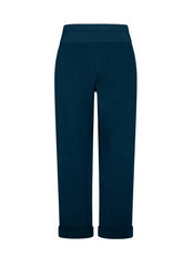 PANTALONE IN VELLUTO CON COULISSE BLU - Tinto in Capo | DEHA