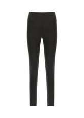 HIGH WAIST LEGGINGS - BLACK - BLACK | DEHA