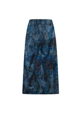 ALLOVER CRINKLED VELVET SKIRT - MULTICOLOR - Dresses, skirts and jumpsuits | DEHA