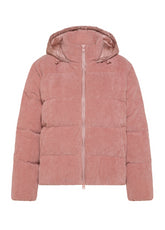 CORDUROY PADDED JACKET - PINK - Jackets & Vests | DEHA