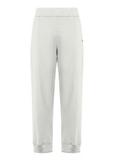 PANTALONE IN FELPA DI COTONE ORGANICO BIANCO - MILK WHITE | DEHA