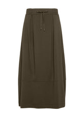 BALLOON LONG SKIRT - BROWN - COFFEE BROWN | DEHA