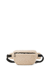 TEDDY BELT BAG - WHITE - Warm and Cozy | DEHA